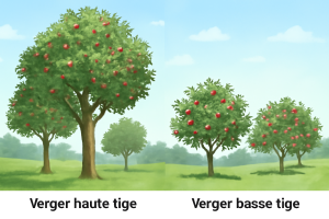 Verger haute-tige ou basse-tige : quel choix pour votre jardin ?
